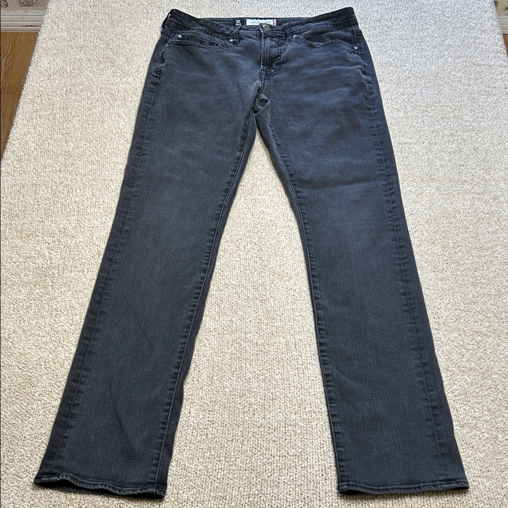 Departwest Seeker Jeans Black Straight Leg Jeans Size 33 Waist